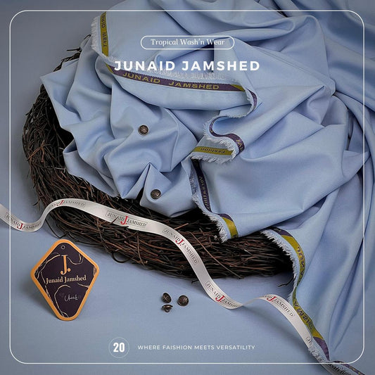 J. Wash And Wear Men's Unstitched Suit