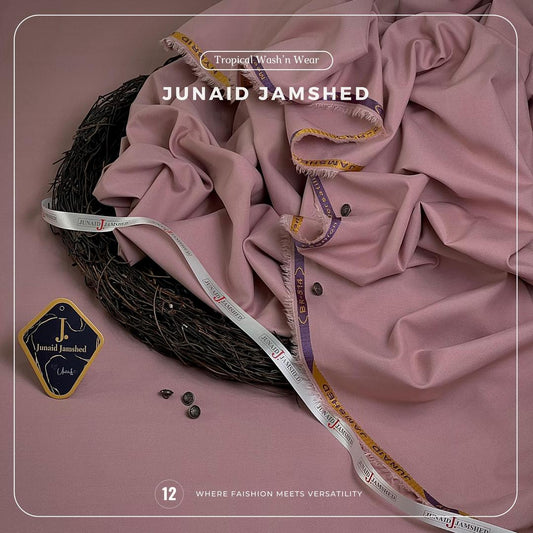 J. Men's Wash And Wear Unstitched Suit